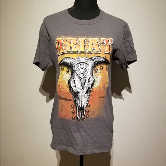 ARIAT GRAPHIC T SHIRT WOMENS SIZE SMALL b5 - Picture 2 of 4
